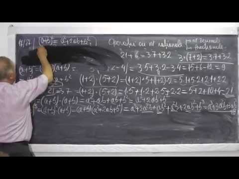 2/2 Lectia 545 - Operatii cu nr. Rationale - Fractii sau Numere zecimale - Recapitulare clasele 5-8