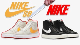 Are they really different Nike Blazer vs Nike SB Blazer