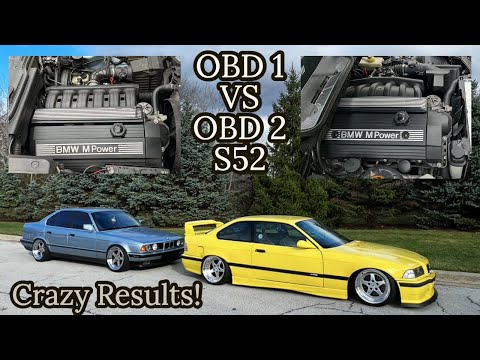 OBD 1 Converted S52 vs. OBD 2 S52 – Nebeneinander-Vergleich | Die Unterschiede in Aktion!
