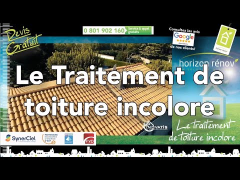 HORIZON RENOV' présente: Inovprotec traitement hydrofuge incolore pour toitures