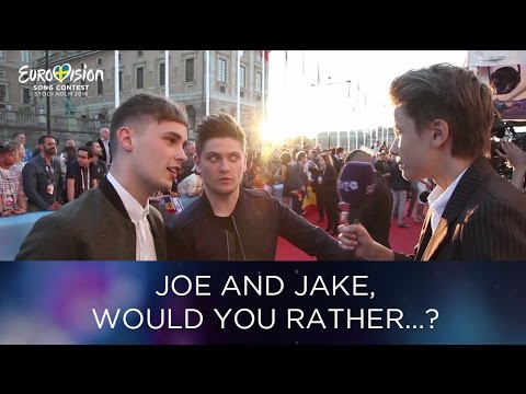 Junior Reporter Lennon interviews Joe and Jake | Eurovision Song Contest 2016