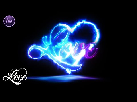 Easy After Effects Tutorial Particles Logo Text Animation Download Free Template