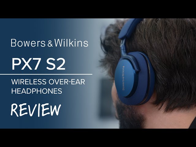 Video of Bowers & Wilkins OPEN BOX Px7 S2 Wireless Over-Ear Headphones-Gray - Excellent Condition