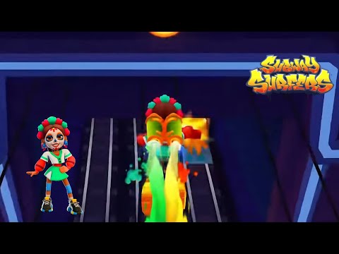 MEXICO HALLOWEEN SPECIAL CHALLENGE ALMA BRAVA AND FIESTA | SubwaySurfTwins