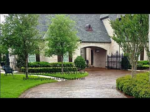 Beton Amprentat Filitelnic - Mureș Tel.0761350488 -0766543767