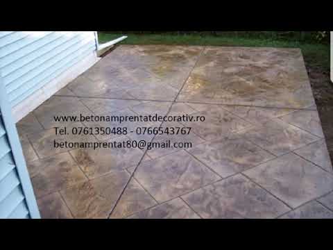 Beton Amprentat Mărtineni - Covasna Tel.0761350488 -0766543767