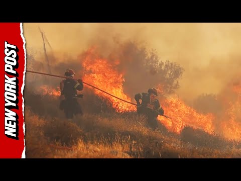 Flames tear through Crete's forests, triggering an evacuation on the Greek island