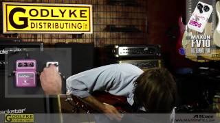 Video thumbnail for PIMPIN' PEDALS - Maxon Fuzz Elements Void - Ampeg Scrambler by Godlyke Inc.