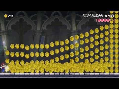 Gold Mine by ゆん - Super Mario Maker - No Commentary 1br