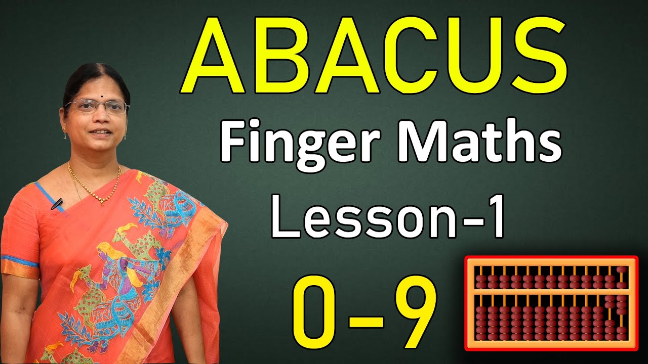 Finger Abacus Class 1 | Abacus For Kids In Telugu | Abacus Math | Excelabacusiqr | Suman Tv Krishna