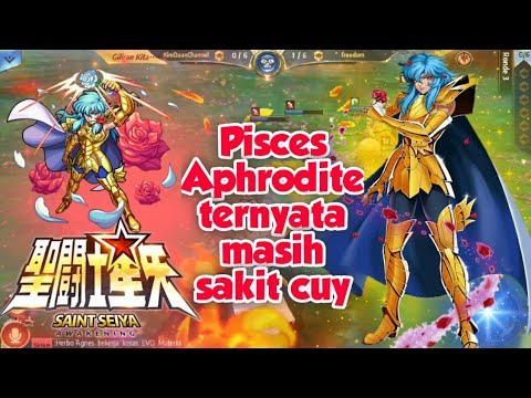 Pisces Aphrodite Skill Tutorial - Saint Seiya Awakening