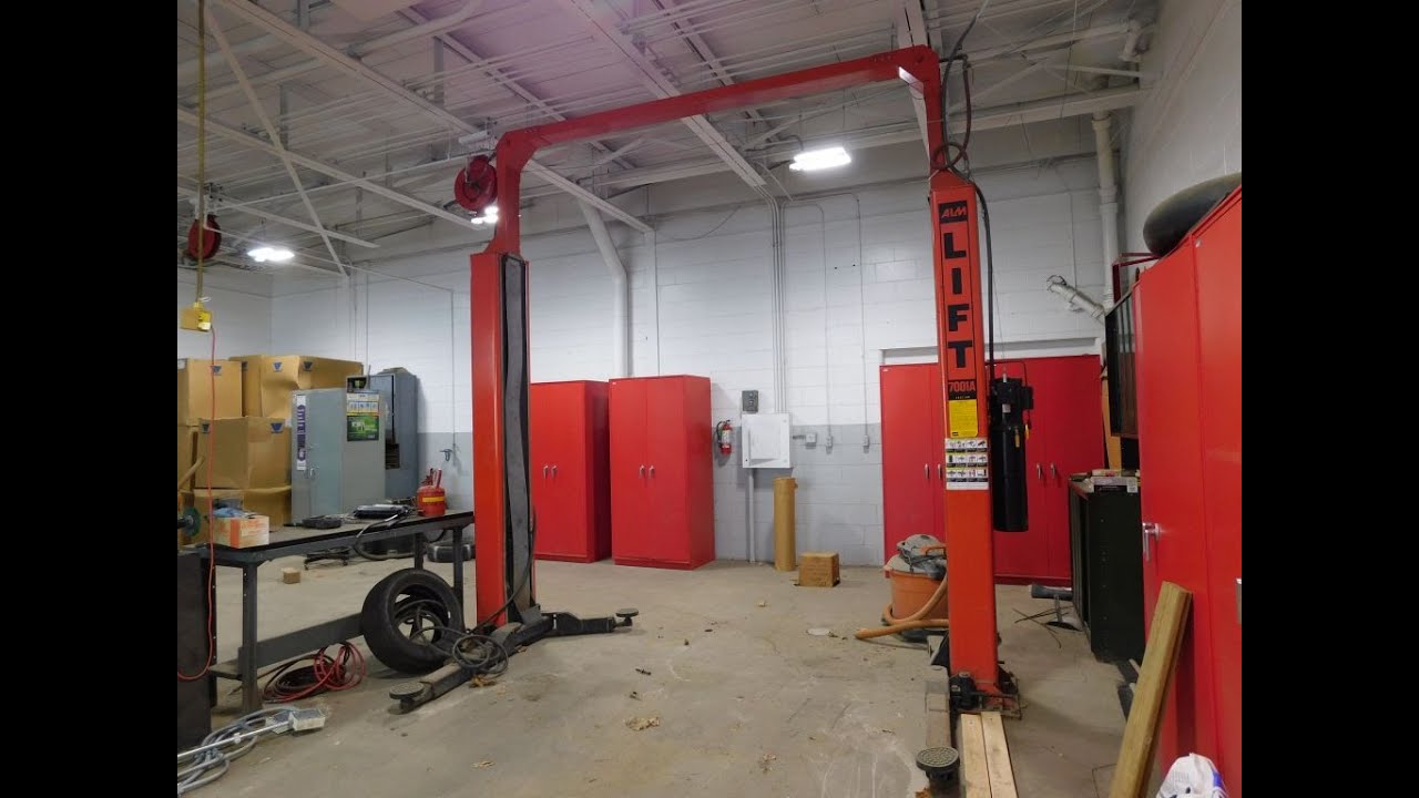 Lot# 250B ALM 2 post lift Auction May 25 2023