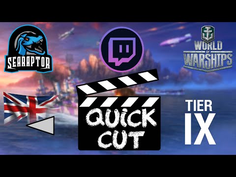 World of Warships - Quick Cut: Tier IX British Destroyer HMS Jutland  (Asymmetric Battles)