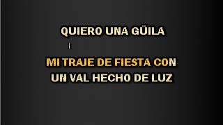 Miguel Bosé - Dime qué diré - MTV Unplugged KARAOKE