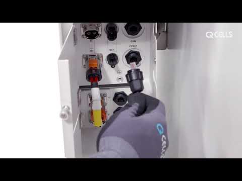 Q CELLS - Installation video - Q.HOME+ ESS HYB-G3 - 3-phase (English)