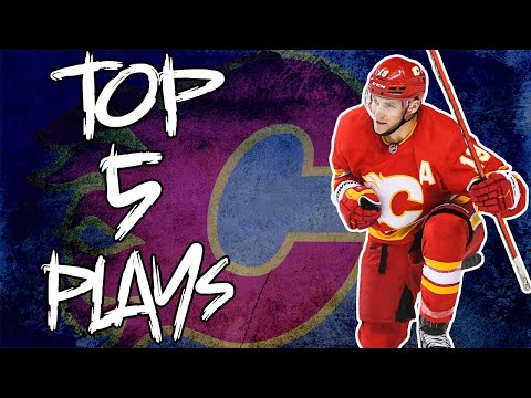 Top 5 Calgary Flames Plays Of The Year - 2021 Edition
