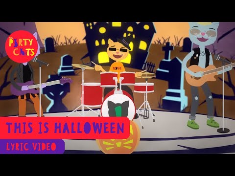 The Party Cats - This Is Halloween [Lyric Video]