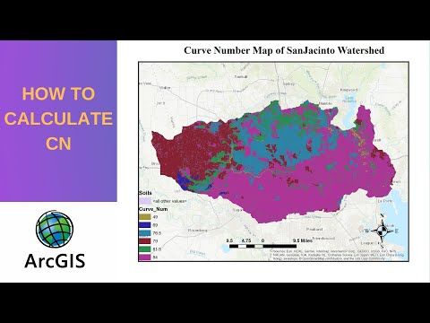 ArcGIS T17: How To Calculate Curve Number From Soil Map