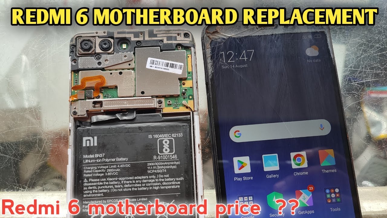 Redmi 6 6a motherboard replacement | how to purchase motherboard
