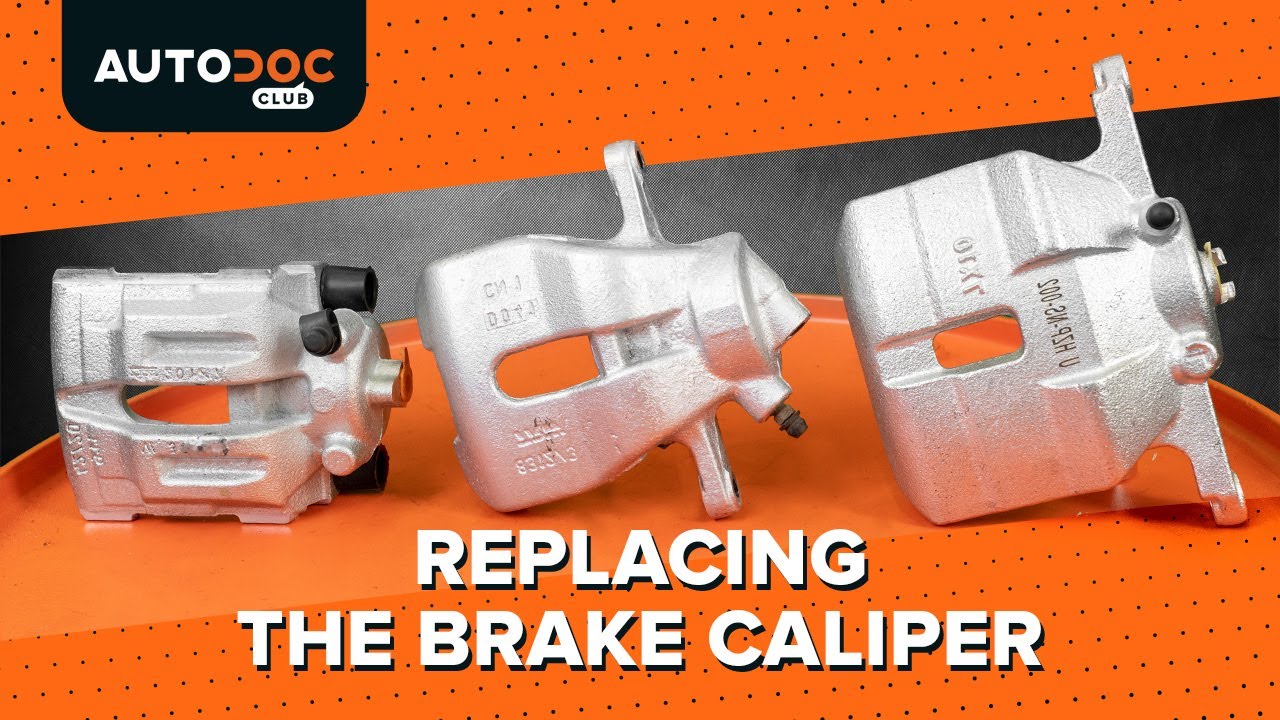 How to change brake caliper on a car – replacement tutorial