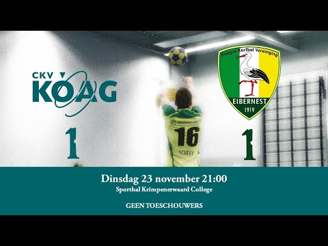 KOAG 1 - HKV Ons Eibernest 1 (oefenwedstrijd)