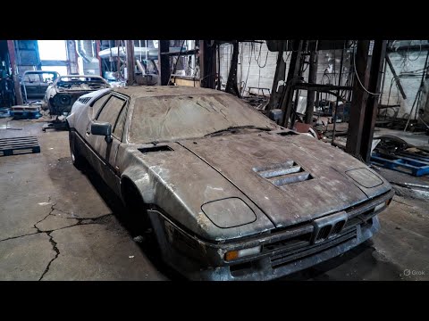 Hidden Inside a Bavarian Collection in Detroit’s Motor City warehouse – Reviving BMW M1 1981 - POV