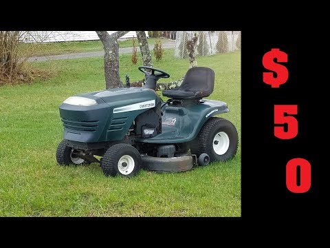 Tractor Hunting LT1000 Craftsman