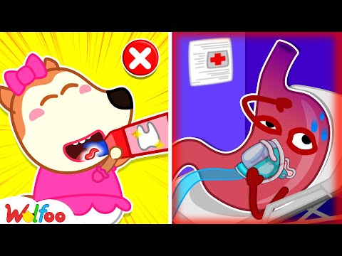 No No Lucy, Don't Eat toothpaste ! - Safety Rules for Kids | Wolfoo Channel | Kids Cartoon