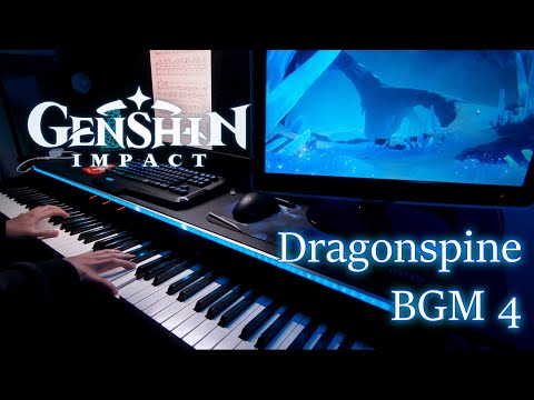 [Piano+Sheet] Genshin Impact - Unfinished Frescoes (Dragonspine Anxious and Sorrow Melody)