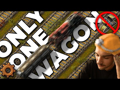 Beating Factorio with ONE train.