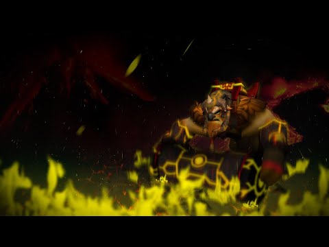 Earthshaker Offlane Gameplay - Patch 7.24 (Dota 2 Gameplay)