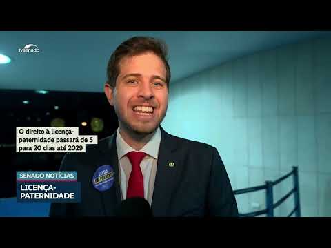 Senado aprova aumento da licença-paternidade de 5 para 20 dias