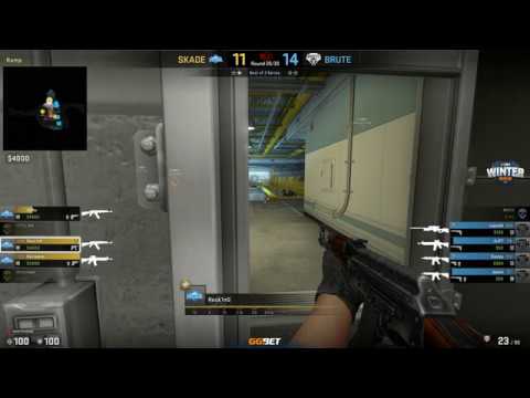[CS:GO] RAINWAKER 3 TRICKY KILLS! BRUTE vs. SKADE | GG.Bet Winter Cup Last Chance  #twitch