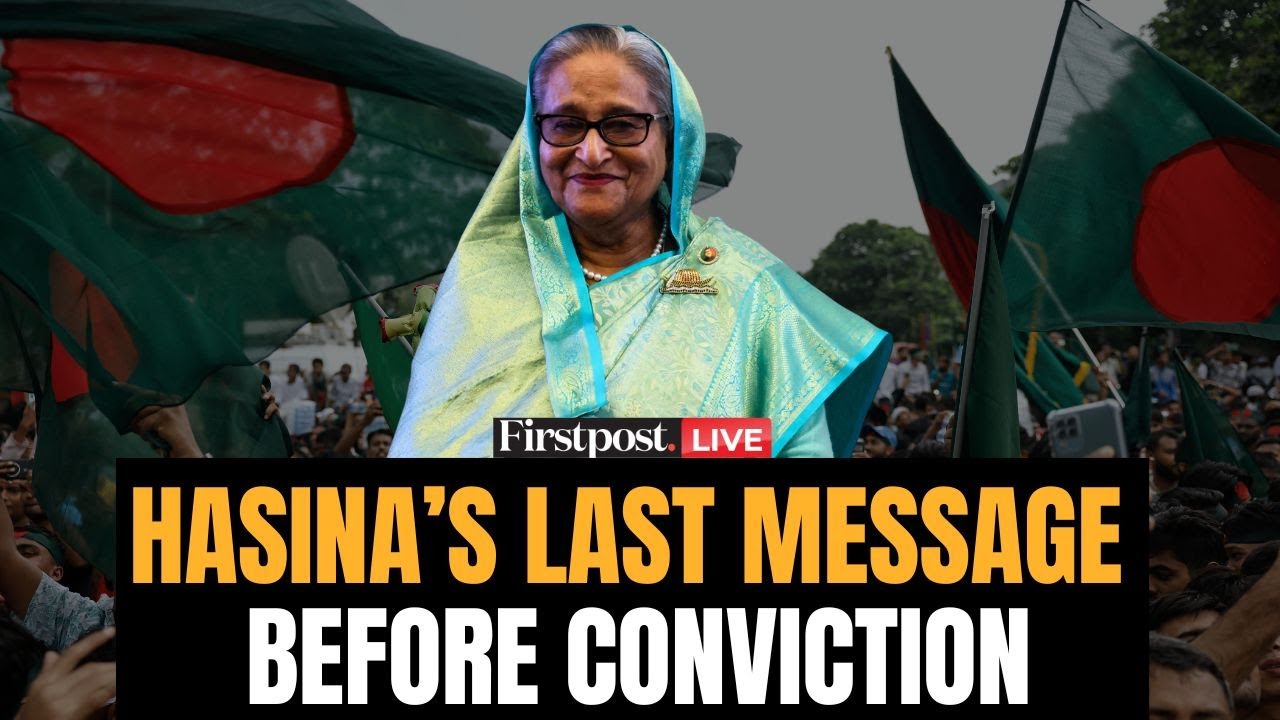 Sheikh Hasina Last Speech LIVE | "Don't Care, Only Allah Can End My Life": Hasina Before Conviction