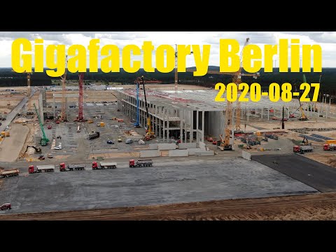 Giga Berlin | 2020-08-27 | Short timelapse