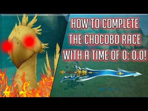 How to Beat The Chocobo Race in Final Fantasy X!