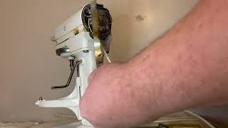 "Antique" Kitchen Aid Mixer Repair Model#RRK5A Gear replacement and Grease
