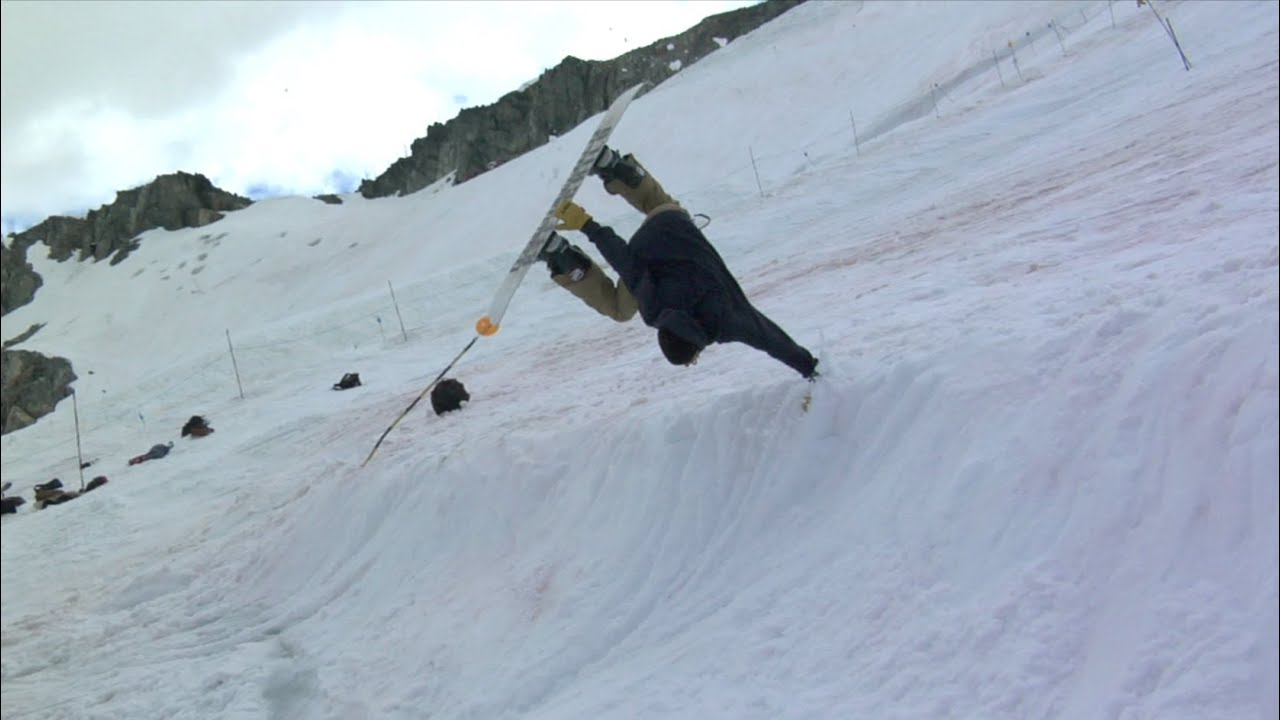 Sam Currie Glacier Boardin'