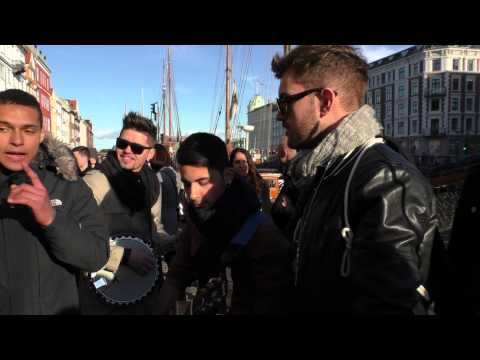 Freaky Fortune/Risky Kidd, Teo and Sebalter give us some Eurovision Classics on the street