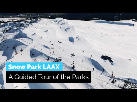 A Tour Through LAAX Snow Parks