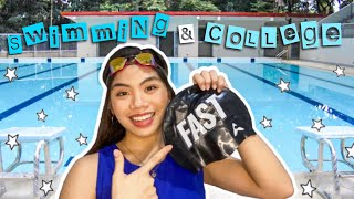 FRESHMAN YEAR as a STUDENT-ATHLETE in Ateneo (Cheer Rally, Study Hall, UAAP, Bonfire etc.) 🏊🏼‍♀️
