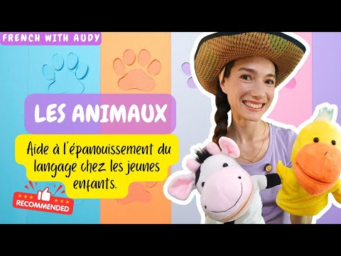 Animals - From the Farm and Many More! | French With Audy | Learn Animals in French