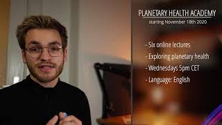 Planetary Health Academy Trailer November 2020