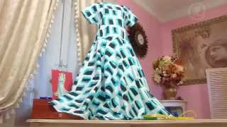 Платье из ситца, шьем самостоятельно - Видео онлайн
