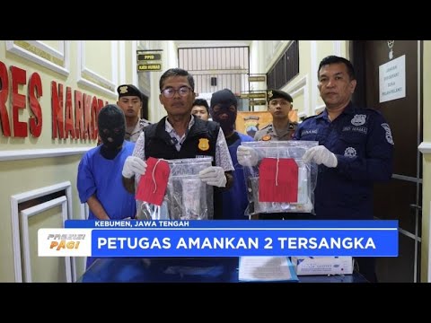 SATRESNARKOBA POLRES KEBUMEN UNGKAP KASUS NARKOBA AMANKAN 2 TERSANGKA