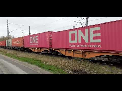 Bombardier TRAXX "186 941-1" LTE Logistik- and Transport • Containerzug • intermodal train