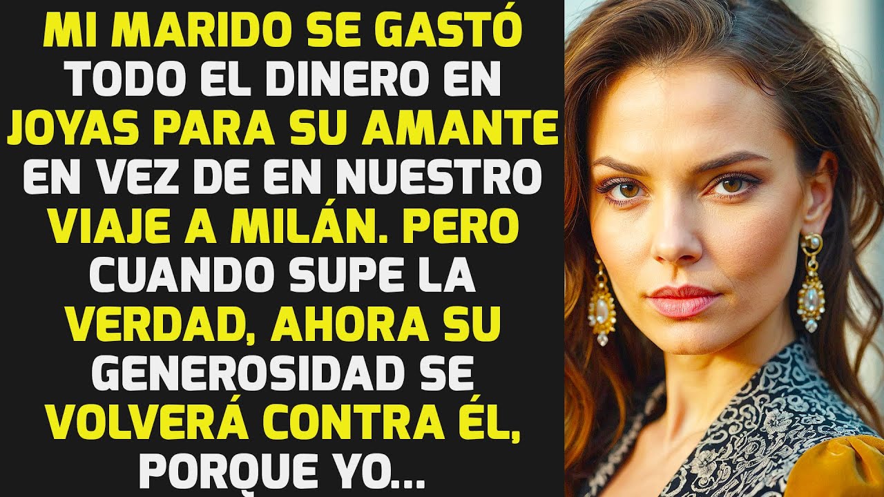 Mi Marido, En Vez De Nuestro Viaje A Milán Gastó El Dinero En Joyas Para Su Amante HISTORIAS LA VIDA