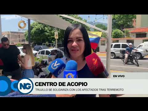 GV Noticias de Venezuela | Centros de Acopio Trujillo: Ante Afectados por Sismo