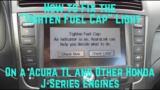 EVAP Purge Canister Valve Replacement on a 04-08 Acura TL and Other J-Series Honda/Acuras