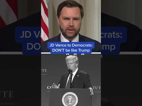 JD Vance to Democrats: DON’T be like Trump